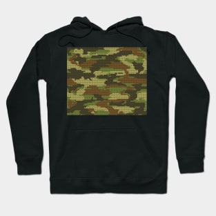 Knitting Camouflage Hoodie